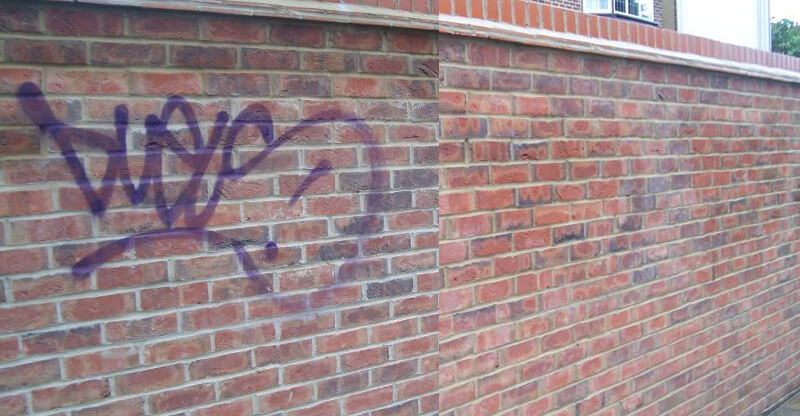 Graffiti removal in Hampstead