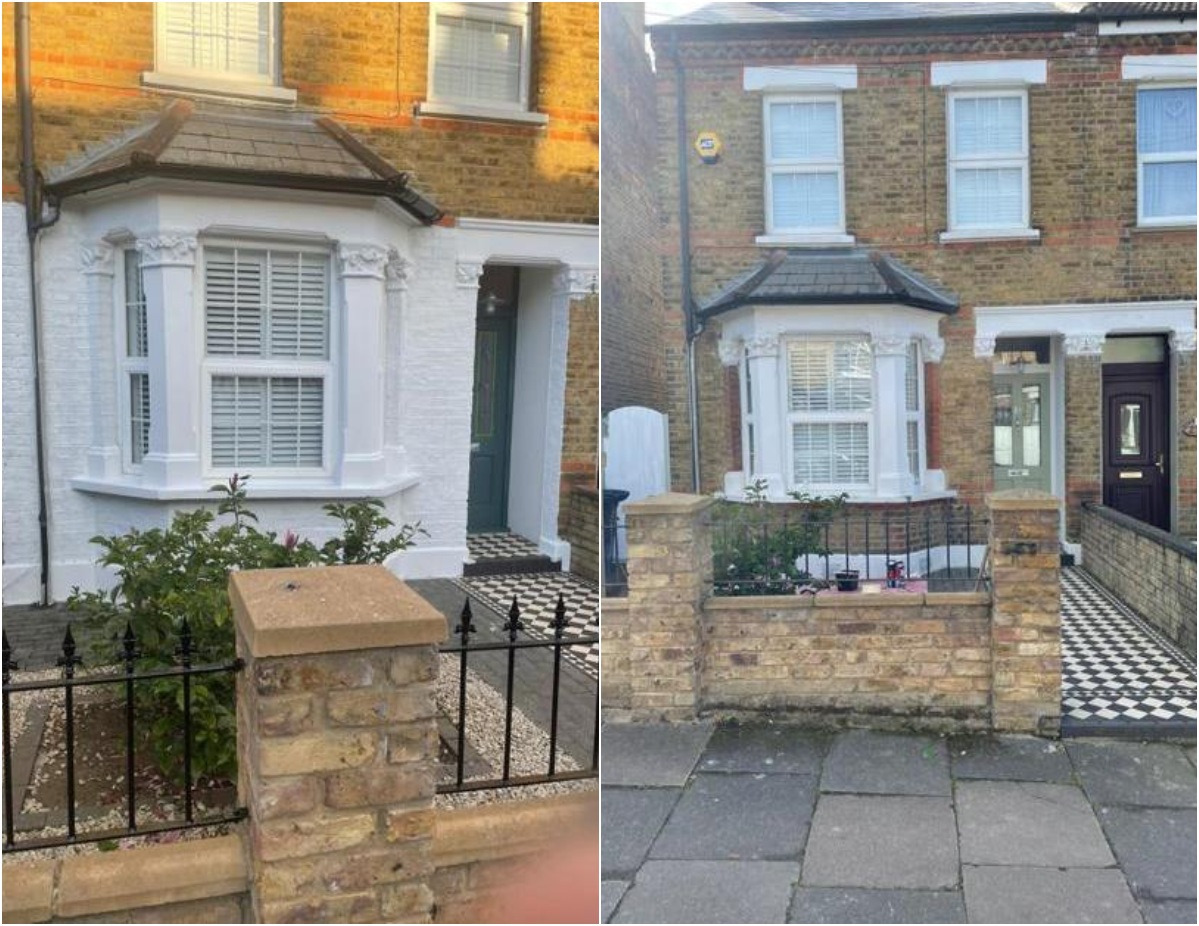 Paint removal from brick Wimbledon
