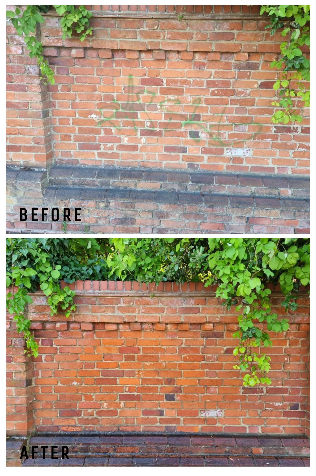 Paint removal from brick Richmond-upon-Thames